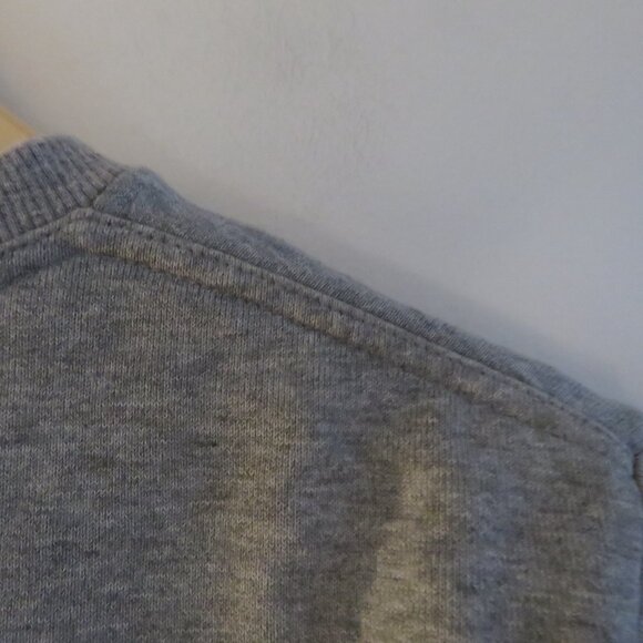 CHIARA FERRAGNI Pierced Wink Flirting Cropped Sweatshirt Heathered Gray - Size S - Picture 12 of 16